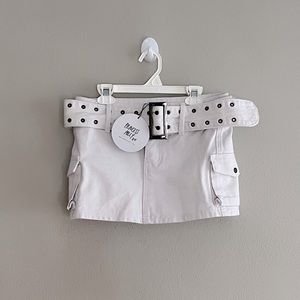 NWT Princess Polly Denim Cargo Skirt